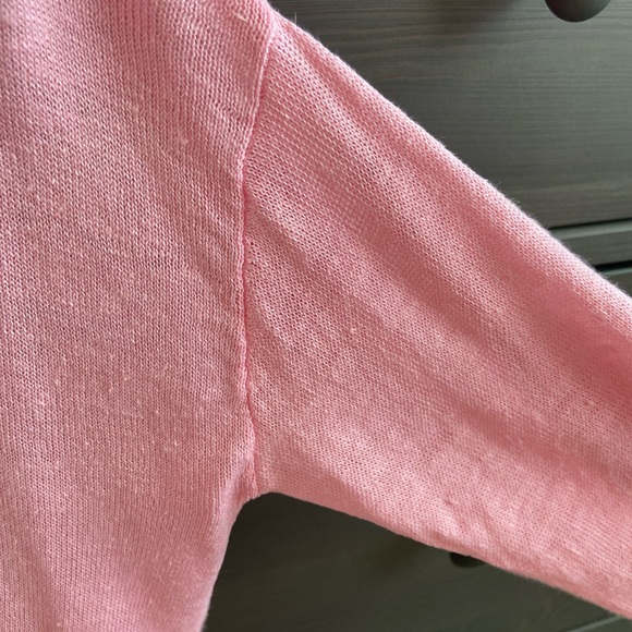 Lilly Pulitzer Pink Linen Alana Pullover XS - Picture 2 of 9